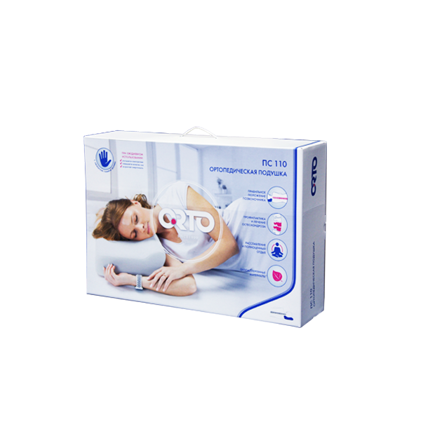 Ортопедическая подушка ORTO ПС-110 Memory Foam 10*12