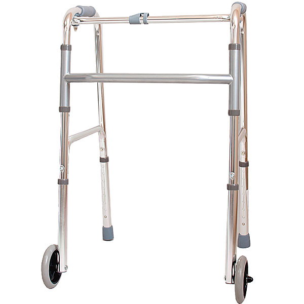 Ходунки-роллаторы складные XR204 (E0201) 2-х колесные однокнопочные