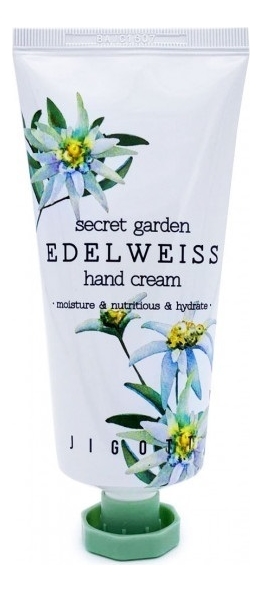 Крем для рук с эдельвейсом JIGOTT SECRET GARDEN EDELWEISS HAND CREA