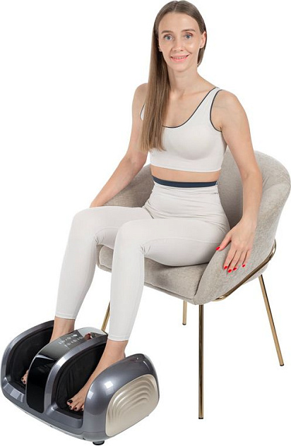 Массажер для стоп и лодыжек "Блаженство" Альфа, графит