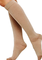Чулки ЧККВ "ЦК" III до колена (пара, закрытый мысок) (Размер: №4 Цвет: кремовый)