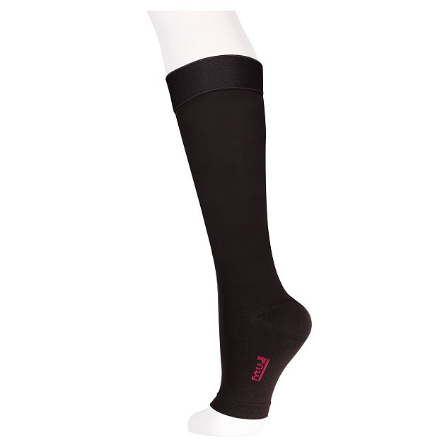 Гольфы компрессионные прозрачные (открытый носок) 2 класс Idealista ID-210T