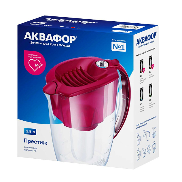 Водоочиститель АКВАФОР Престиж кувшин (с модулем А5)
