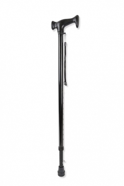 Трость АМСТ23 (облегченная телескопическая, металлическая) с УПС