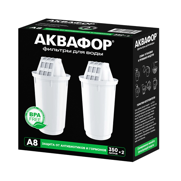 Модуль сменный АКВАФОР А8 (2 шт)