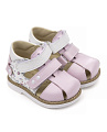 Сандалии детские 26038 кожа (р.18-22) (Размер: 19 Цвет: Розовый)