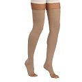 Чулки компрессионные с открытым носком, ТК.230, класс компрессии 1 (Размер: №5 Цвет: Бежевый)