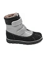 Ботинки детские мех, кожа TAPiBOO арт.23010 (Размер: 35 Цвет: Серебристый)