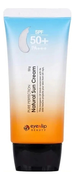 Крем солнцезащитный с растительными экстрактами ENL Pure Perfection Natural Sun cream SPF50+ PA+++ 50 гр