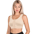 ID-600 Бюстгальтер компрессионный (XXL, бежевый (Размер: XXL Цвет: Бежевый)