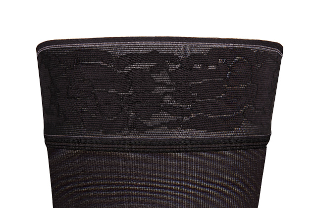 Чулки компрессионные с ажурной резинкой на широкое бедро (открытый носок) 2 класс Idealista ID-311W