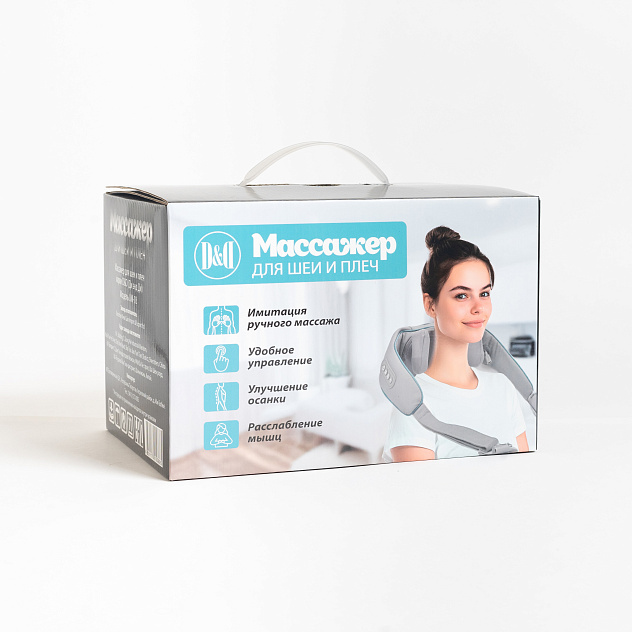 Массажер для шеи и плеч беспроводной D&D UM-03(12)