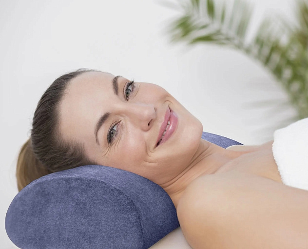 Подушка ортопедическая валик 38*15*8 Luomma LumF-526