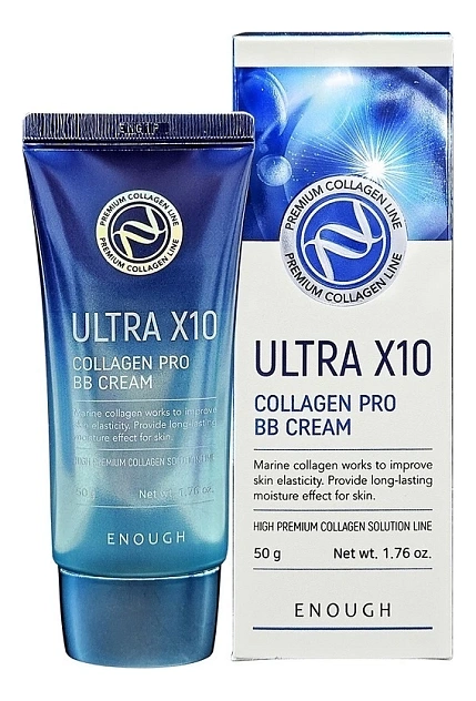 Крем для лица с коллагенем Enough Ultra X10 Collagen Pro BB Cream 50g