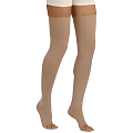Чулки компрессионные с открытым носком, класс компрессии 2, ТК.930 (Размер: №1+ Цвет: Бежевый)