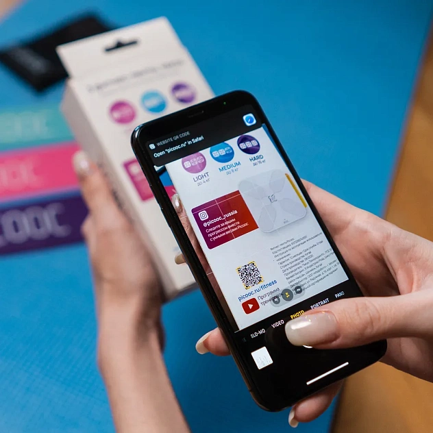 Набор фитнес лент Picooc (3шт) с мешочком для хранения