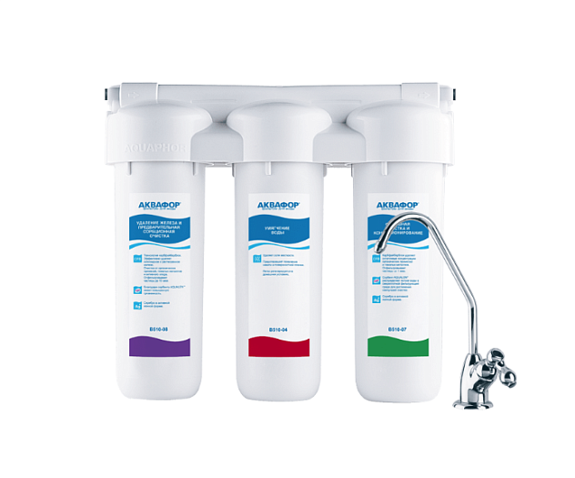 Водоочиститель АКВАФОР Трио НОРМА Fe Н