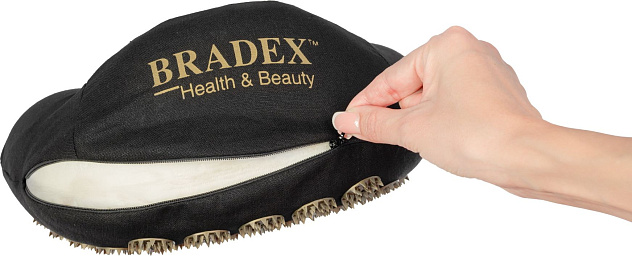 Подушка дорожная акупунктурный НИРВАНА "BRADEX"