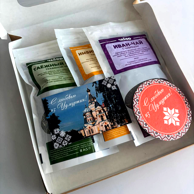 Набор чая "С любовью из Удмуртии"