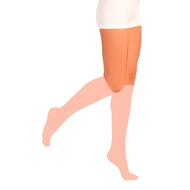 Гольфы компрессионные с закрытым носком, класс компрессии 2, ТК.911