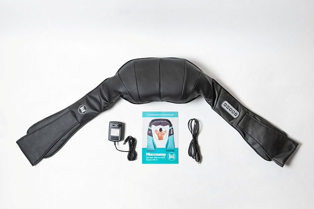 Массажер для шеи, плеч и спины "D&D" UM-10 (черный)