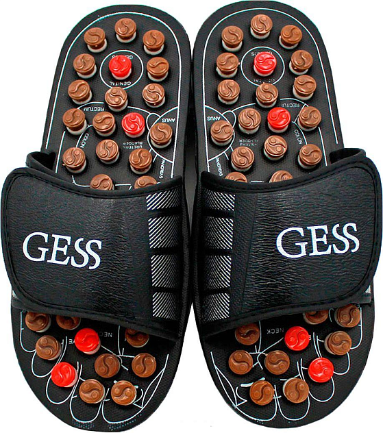 Тапочки массажные рефлекторные Gess uFoot