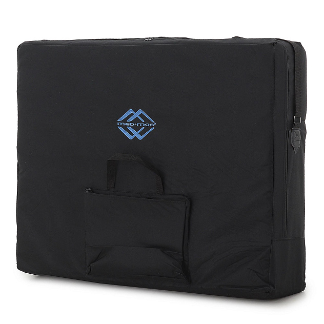 Стол массажный переносной на деревянной раме 2-секц белый/фиолетовый (PW2.20.13A-10)