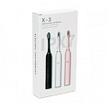 Щетка зубная звуковая Х-3 (3 насадки в комплекте) (Цвет: Белый)